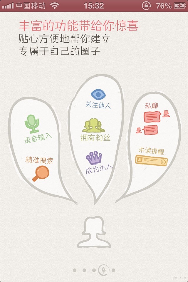 手机App新功能引导ui界面设计6 #U...