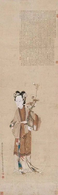 【古画里的插花艺术】六