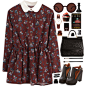 A fashion look from March 2015 featuring long sleeve tops, black ankle boots and black purse. Browse and shop related looks.