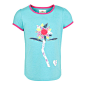 购买童装公司女花印花T恤，蓝色在线在johnlewis.com