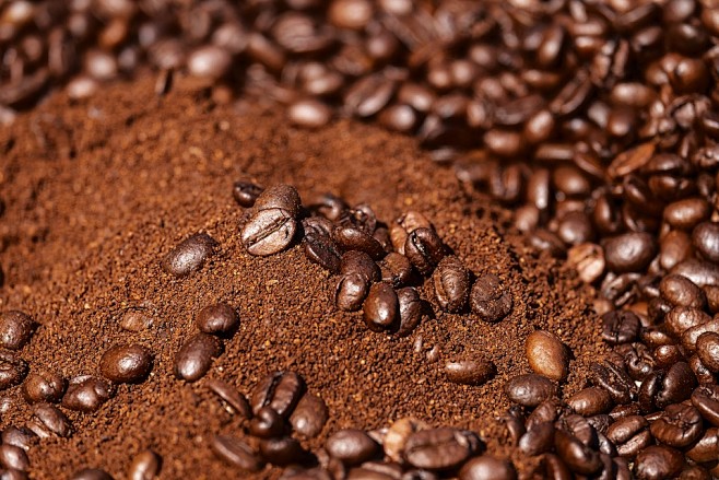 咖啡豆, 咖啡, 豆类, 咖啡因, 地面...