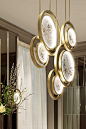 Discover the Exclusive Italian Designer Suspended Ceiling Light at Juliettes Interiors, a luxurious modern design offering unmistakable Italian style and elegance for any interior.