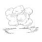 日式漫画绘画爆炸烟雾效果元素 AI矢量图案PNG免抠图案设计PS素材 (6)