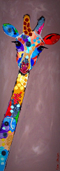 "Giraffe", Acrylic on Canvas, 60x165cm: 