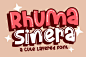 Rhuma Sinera -卡通可爱手写手绘-英文字体下载