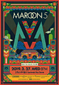 Maroon 5 2019 Korea Tour Special Poster on Behance