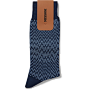 Missoni - Zig-Zag Patterned Cotton-Blend Socks | MR PORTER : Missoni's impressive level of workmanship is evident in these cotton-blend socks. They're crafted in a midnight and light blue take on the label's iconic zig-zag motif - the frequent difference 