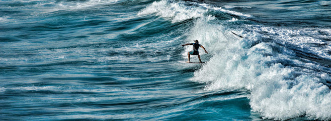 Surfer @ Bondi Beach...
