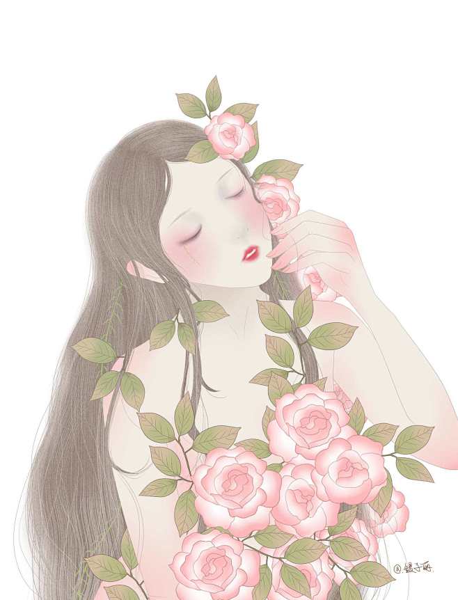 蔷薇花儿-银子丽