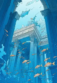 插画 | 海底两万里