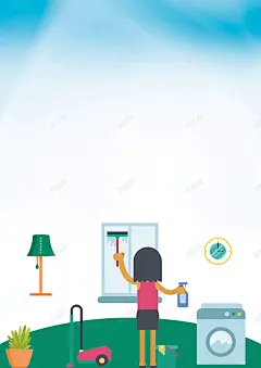 简约扁平化保洁服务 家政名片 家政培训 家政服务 家政网站 居家生活 扁平化 打扫卫生 月嫂培训 海报 清洁工 环卫工人 钟点工 高清背景 背景 设计图片 免费下载 页面网页 平面电商 创意素材