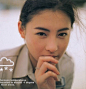 19岁的张柏芝，1999年写真书《任何天气》。最难得的美是不矫饰，不自知。