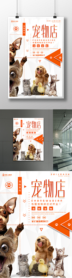 看得入神采集到可下载广告海报宣传单X展架设计