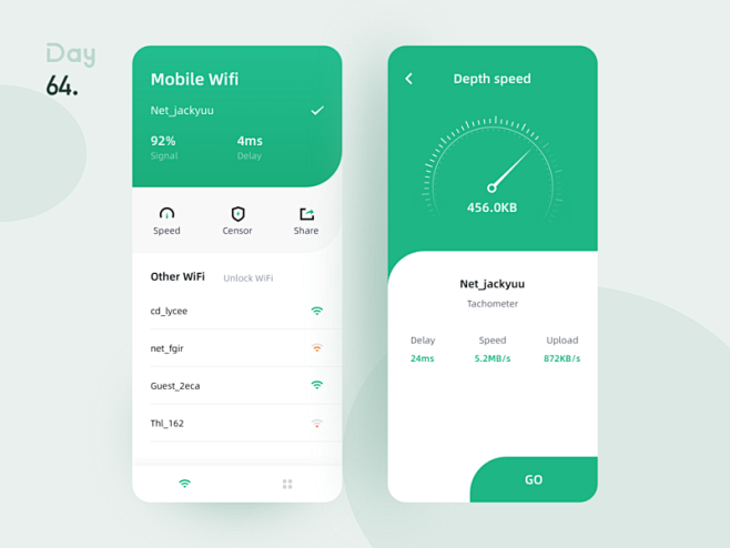 Mobile Wifi wifi界面 手...
