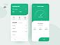 Mobile Wifi wifi界面 手机wifi dashboard ui interface design green interfacedesign app ui wifi mobile wifi