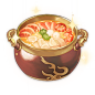 Adeptus' Temptation : Adeptus' Temptation is a food item that the player can cook. The recipe for Adeptus' Temptation is obtainable by opening a Chest on the floating island above Qingyun Peak. Adeptus' Temptation can also be obtained as a reward from the