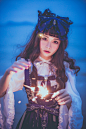 出镜：Maki小姬  摄影：萌光仔  占星猫 @Honey_honey_lolita