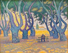 保罗·西涅克(Paul Signac, 1863-1935)， 法国新印象派(Neo-impressionism)点彩派(Pointillism)创始人之一，他主要画风景，且经常使用点彩派技法作画 。 ​​​#点彩 #襄阳设计师张望 #襄阳设计工作室张望 #小红书 #小红书礼物季 #小红书成长笔记 #襄阳设计工作室张望 #印象派 - 小红书