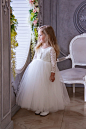 Flower Girl Dress White Flower Girl Dress Flower Girl Dress | EtsyUSPaypalPaypal