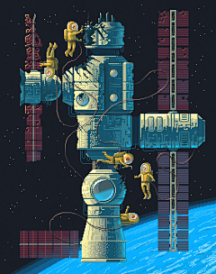 Astronaut＊采集到PIXEL