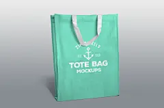 臻美别致帆布袋子品牌商务LOGO样机