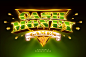 casino game gold money Poker psd slot machine Slots text effect JackPot