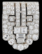 CARTIER Diamond Clip - Yafa Jewelry