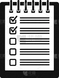 检查表,笔记本,高雅,简单,计算机图标,商务,蜘蛛网,沟通,选择