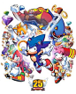 Happy 25th, Sonic the Hedgehog by herms85
