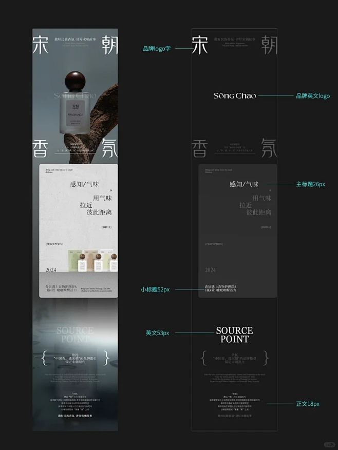 电商规范｜中式香氛详情页设计 - 小红书