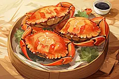 寒露精致秋意插画