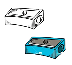 铅笔刀 卷笔刀 学校用品 锐化 学校 静止的 剪出