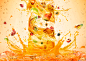 Tornado Mixed Juice - Concept Image : Concept art for a mixed juice