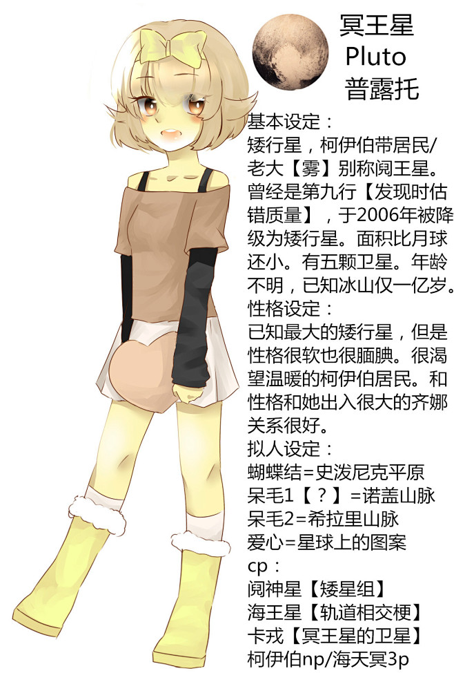 冥王星拟人