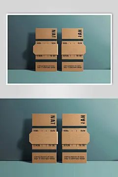 AI数字艺术代金券图片样机-众图网