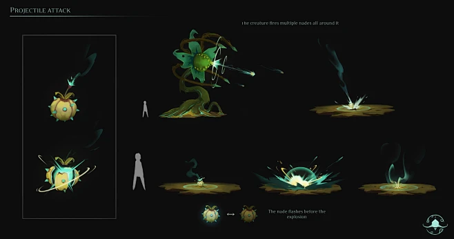 Líria - Creature / VFX Concept-花瓣网