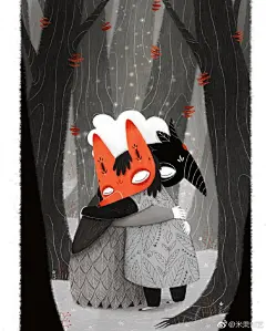 黑暗系
works by Laura Borio 
#米果创艺#插画绘本 ​​​​
