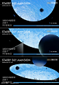 【南门网】海报 地产 极光 音乐节 倒计时 星空 艺术 意境 时尚 高级 