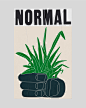 Nature typography   ILLUSTRATION  plants flower Plant art
