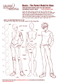 Learn Manga Basics: The Male Puppet by Naschi on deviantART