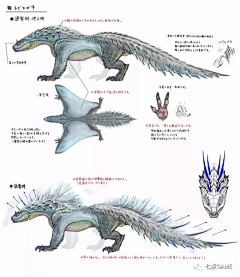 欧利零006采集到动物+怪物设定