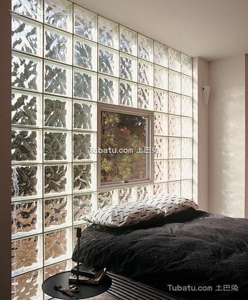 玻璃砖墙卧室图片