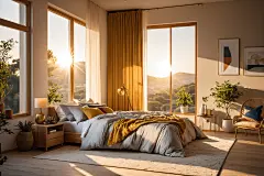 创意卧室设计图片摄影图