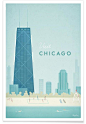 Chicago als Premium Poster von Henry Rivers | JUNIQE: 