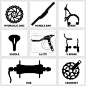 bicycle repair parts icon #其他#