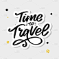 Travel life style inspiration quotes lettering. Mo