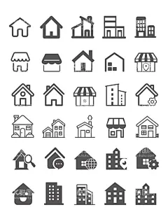 房子图标  - 源文件下载【酷图网】房子图标,房屋图标,房屋,房产,房屋logo,房屋icon,房屋图形,卡通房屋,村舍,农村,平房