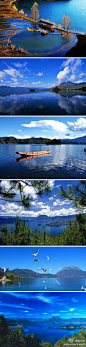 这一片宁静的蓝-泸沽湖