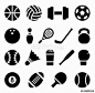 Image result for Sports equipment silhouette