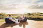 【美图分享】Gable Denims的作品《Caucasian couple relaxing in beanbag chairs on wooden deck》 #500px# @500px社区